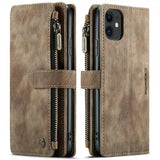 CaseMe iPhone 11 -kotelo C30-sarja, ruskea