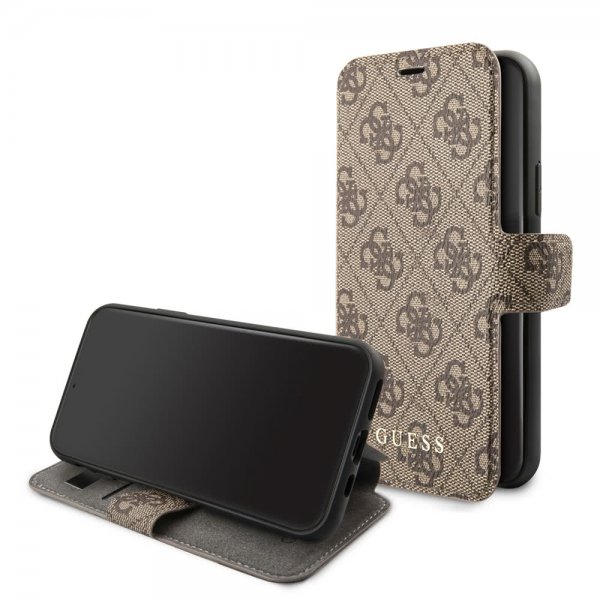 Guess iPhone 11 -suojakotelo Monogram Brown