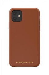 Richmond & Finch iPhone 11 -lompakkokotelo, jossa irrotettava kuori, ruskea
