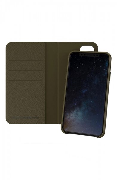 Richmond & Finch iPhone 11 -lompakkokotelo, irrotettava kuori, smaragdinvihreä