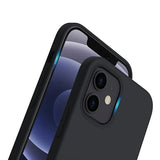 Rvelon iPhone 11 -suojakuori, silikonia, musta