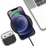 Rvelon iPhone 11 -suojakuori, silikonia, musta