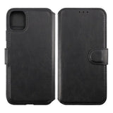 Rvelon iPhone 11 -kotelo, taitettava korttitasku, musta