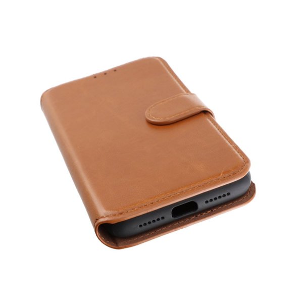 Rvelon iPhone 11 -kotelo, magneettisesti irrotettava kuori, ruskea
