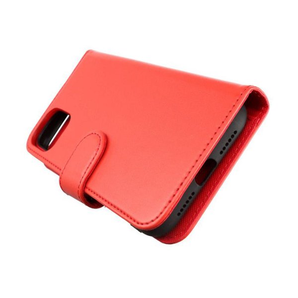 Rvelon iPhone 11 Kotelo Magneettisesti Irrotettava Kuori Punainen