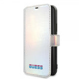 Guess iPhone 11 Pro Kuori Iridescent Cover Silver