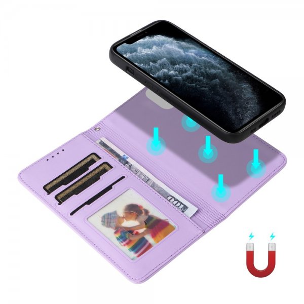 Betopnice iPhone 11 Pro -kotelo irrotettavalla kuorella 005 Violetti