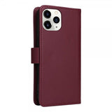 Betopnice iPhone 11 Pro -suojakuori irrotettavalla kuorella 005 punainen