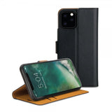 Xqisit iPhone 11 Pro Slim Wallet Selection -kotelo, musta