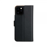 Xqisit iPhone 11 Pro Slim Wallet Selection -kotelo, musta
