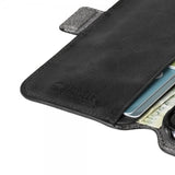 Krusell iPhone 11 Pro Suojakotelo Sunne PhoneWallet Vintage Black