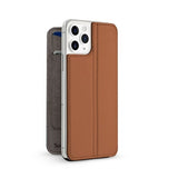 Twelve South iPhone 11 Pro SurfacePad -kotelo, konjakinruskea