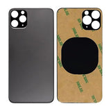iPhone 11 Pro Max Takalasi teipillä - Musta