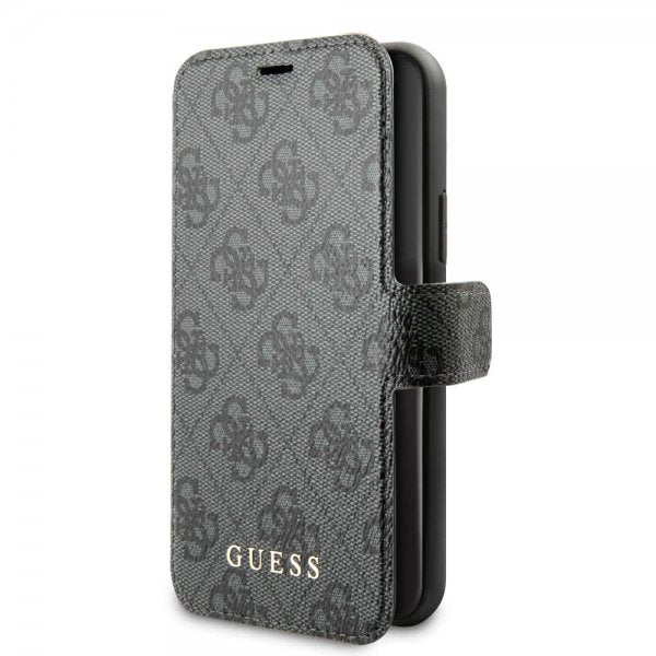 Guess iPhone 11 Pro Max -kotelo, monogrammi, harmaa