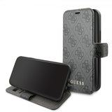 Guess iPhone 11 Pro Max -kotelo, monogrammi, harmaa