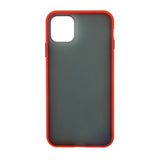 iPhone 11 Pro Max Kuori Iskunkestävä TPU Punainen Musta