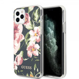 Guess iPhone 11 Pro Max -kuori Flower Edition N.3 Navy