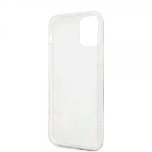 Guess iPhone 11 Pro Max Kuori Flower Edition N.4 Musta