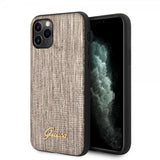 Guess iPhone 11 Pro Max Suojakuori Lizard Kulta
