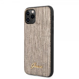 Guess iPhone 11 Pro Max Suojakuori Lizard Kulta