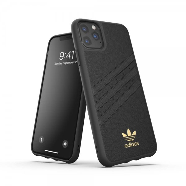 Adidas iPhone 11 Pro Max kuori OR Moulded Case PU FW19 musta