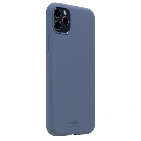 holdit iPhone 11 Pro Max Silikonikuori Pacific Blue