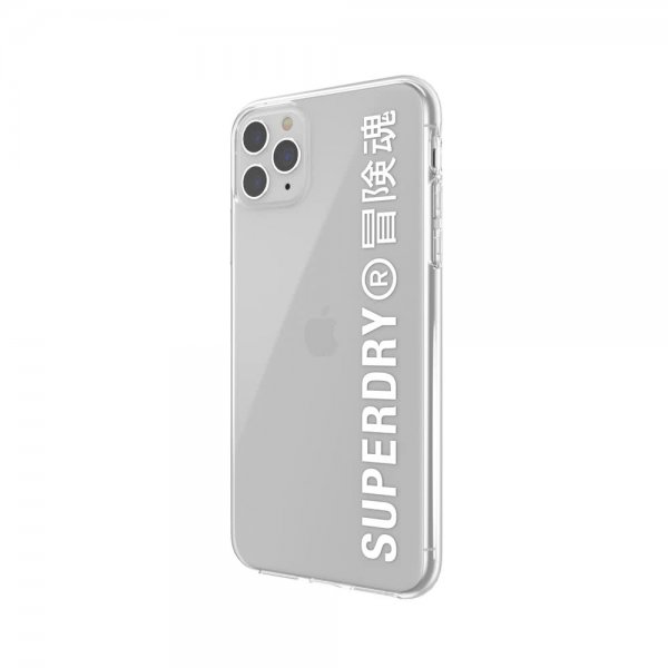 Superdry iPhone 11 Pro Max -kuori Snap Case Clear