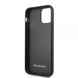 Mercedes Benz iPhone 11 Pro Max -kuori, Wood Line Pähkinäpuu
