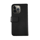 Rvelon iPhone 11 Pro -kotelo, aitoa nahkaa, musta