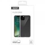 Xqisit iPhone 11 Pro -suojakuori Flex Case, läpinäkyvä