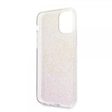 Guess iPhone 11 Pro Kuori Glitter Circle Ruusukulta