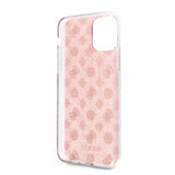 Guess iPhone 11 Pro Kuori Glitter Hearts Vaaleanpunainen
