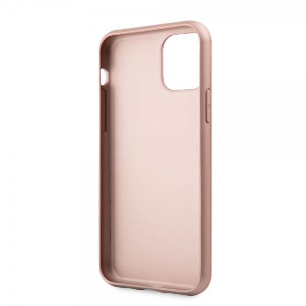 Guess iPhone 11 Pro Kuori Nahkakuvio Ruusukulta