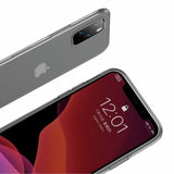 Baseus iPhone 11 Pro -kuoret, Jelly Liquid Silica Gel, musta