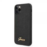 Guess iPhone 11 Pro Kuori Lizard Musta