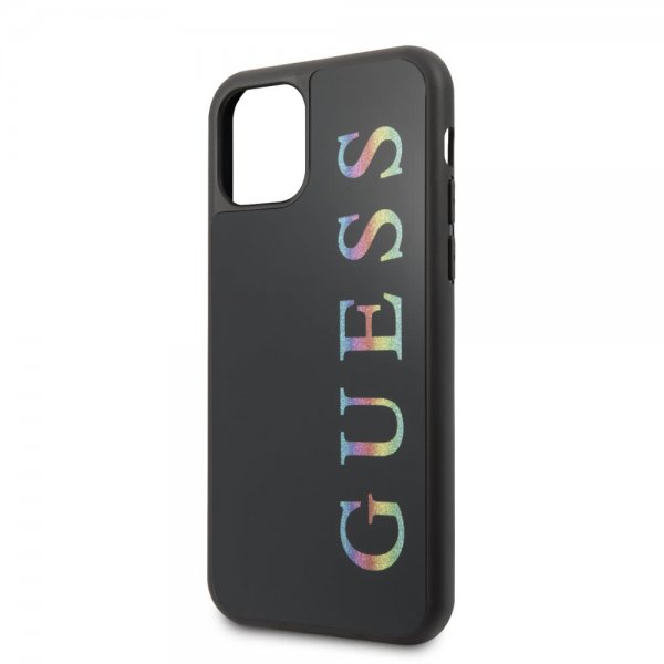 Guess iPhone 11 Pro Kuori logolla, musta