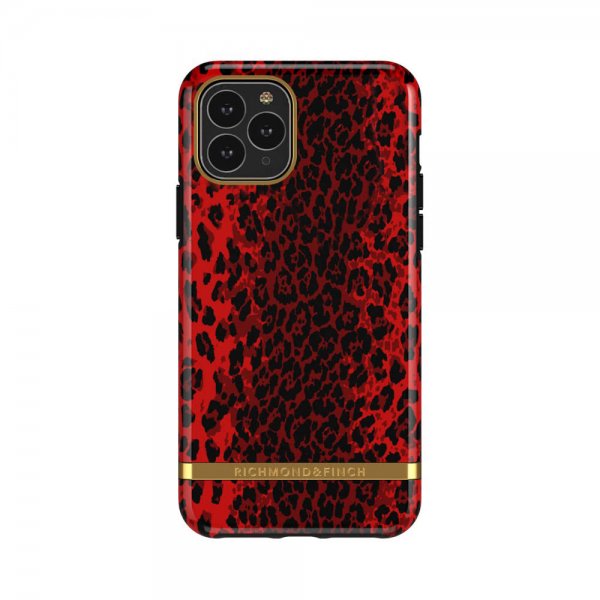 Richmond & Finch iPhone 11 Pro Kuori Red Leopard