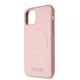 Guess iPhone 11 Pro Kuori Saffiano Cover Ruusukulta