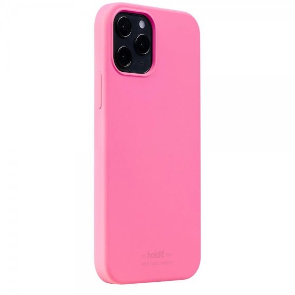 holdit iPhone 11 Pro Kuori Silikoni Bright Pink