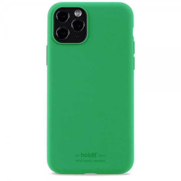 holdit iPhone 11 Pro Kuori Silikoni Grass Green