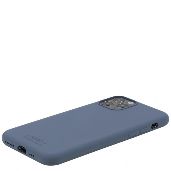 holdit iPhone 11 Pro Kuori Silikoni Pacific Blue