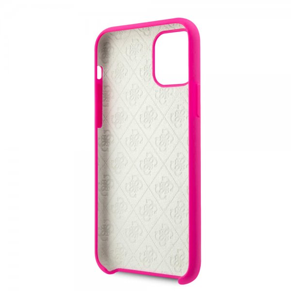 Guess iPhone 11 Pro Kuori Tone on Tone Magenta