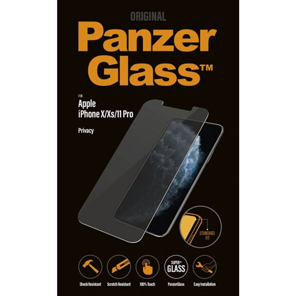 PanzerGlass iPhone X/Xs/11 Pro Näytönsuoja Standard Fit Privacy