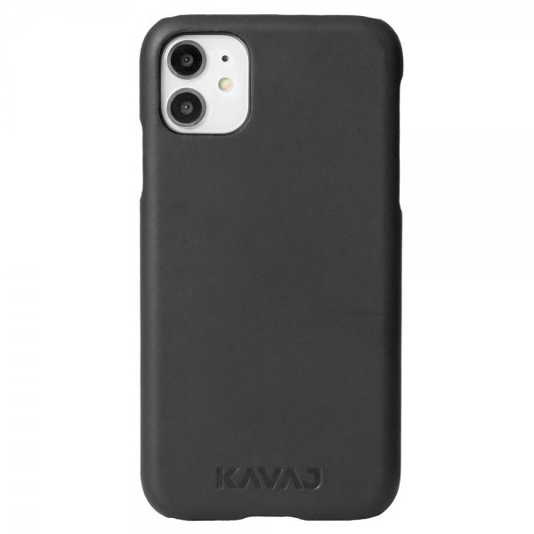 KAVAJ iPhone 11 -suojakuori Boston, musta