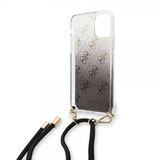 Guess iPhone 11 -suojakuori, Gradient Cover, musta