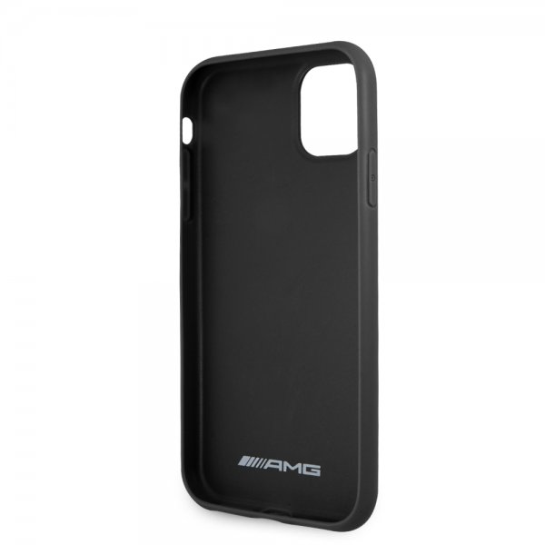 AMG iPhone 11 -suojakuori logoleimalla, musta