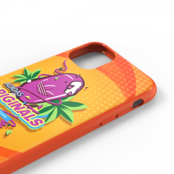 Adidas iPhone 11 -suojakuori tai Moulded Case Bodega FW19 Active Orange