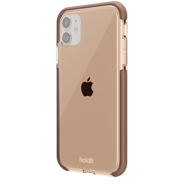 holdit iPhone 11 Kuori Seethru Dark Brown