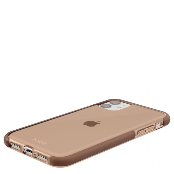 holdit iPhone 11 Kuori Seethru Dark Brown