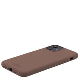 holdit iPhone 11 Silikonisuojakuori Tummanruskea
